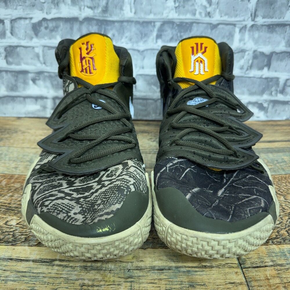 Nike Kyrie Kybrid S2 Cargo Khaki Camo Red CQ9323-300 Mens Size 12 Rare 2021 - Picture 3 of 12